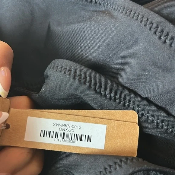 - NWT SKIMS (B13) Cut Out Monokini - Onyx Size 2X - Picture 5 of 5